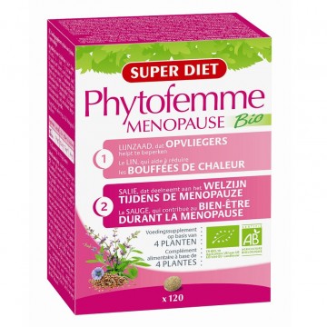 Phytofemme Menopausia Bio 120caps Super Diet