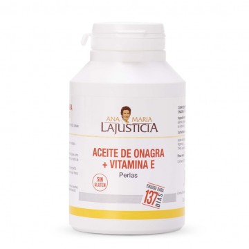 Onagra y Vitamina-E 1000Mg SinGluten 275 Perlas Ana Maria Lajusticia