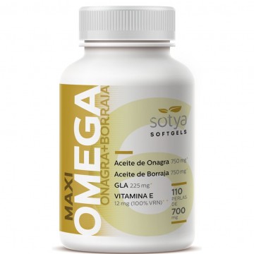 Maxi Omega Onagra + Borraja 700Mg 110 Perlas Sotya