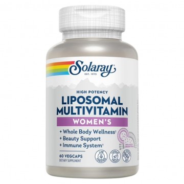 Liposomal Multivitamin Woman´s Vegan Sin Soja 60caps Solaray