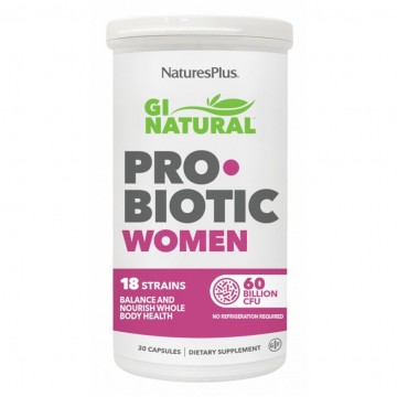 GI Natural Probiotic Women SinGluten 30caps Nature'S Plus