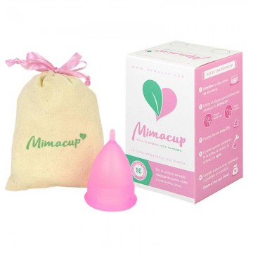 Copa Menstrual Rosa L 46x65mm 1ud Mimacup