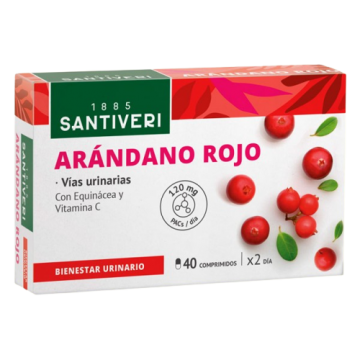 Arandanos Rojos SinGluten Vegan 40comp Santiveri