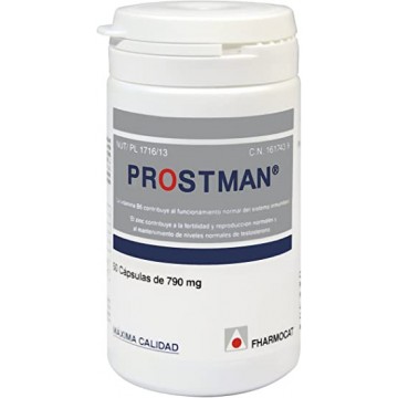 Prostman 790Mg 50caps Fharmocat Gandia