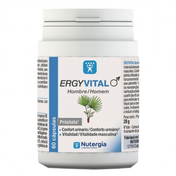 Ergyvital Hombre 60caps Nutergia