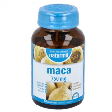 Maca 750mg 60comp Naturmil