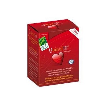 Quinol-10 Ubiquinol 100Mg 30caps 100 % Natural