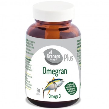 Omegran Omega-3 Plus 705Mg 90 Perlas El Granero Integral