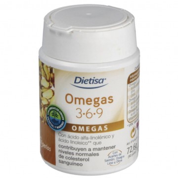 Omegas 3-6-9 60 Perlas Dietisa