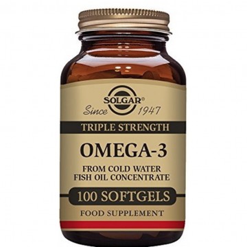 Omega-3 Triple Concentrado SinGluten 100caps Solgar