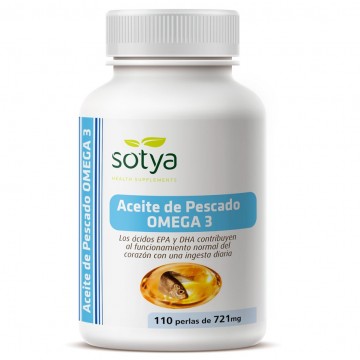 Omega-3 Aceite De Pescado 110 Perlas Sotya