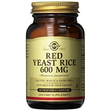 Levadura de Arroz Rojo 600Mg 60caps Solgar