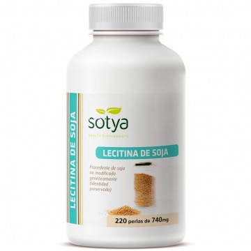 Lecitina de Soja 740Mg 220 Perlas Sotya