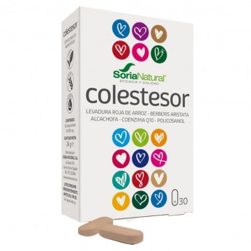 Colestesor Vegan SinGluten 30comp Soria Natural