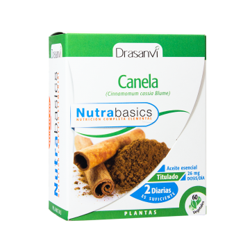 Canela 625Mg SinGluten Vegan 60caps Drasanvi