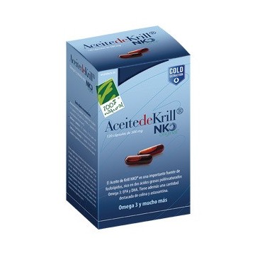 Aceite de Krill NKO 500Mg 120caps 100 % Natural