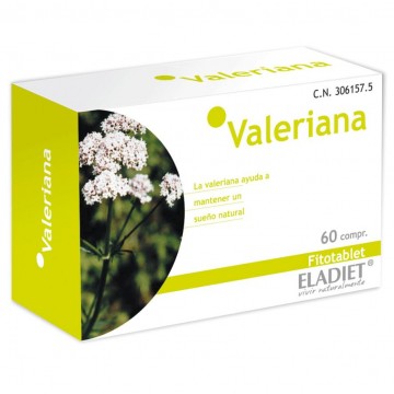 Valeriana Fitotablet SinGluten 60comp Eladiet