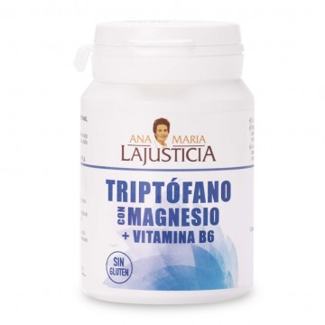 Triptofano Magnesio y Vitamina B6 SinGluten 60comp Ana Maria Lajusticia