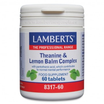 Theanine & Lemon Balm Complex 60comp Lamberts