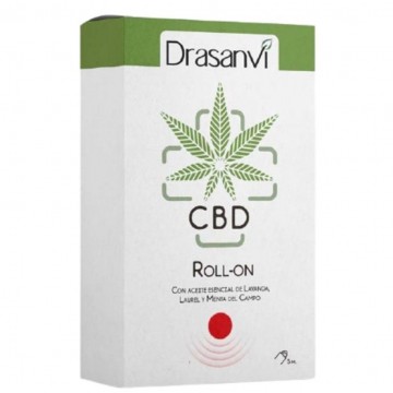 Roll On CBD Rojo Alivio Tensiones Cabeza 5ml Drasanvi