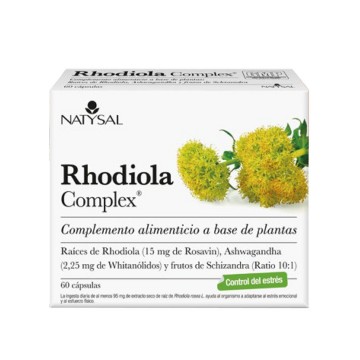 Rhodiola Complex SinGluten Vegan 60caps Natysal