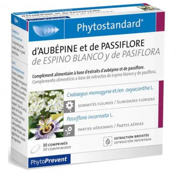 Phytostandard Espino Blaco y Pasiflora 30comp Pileje