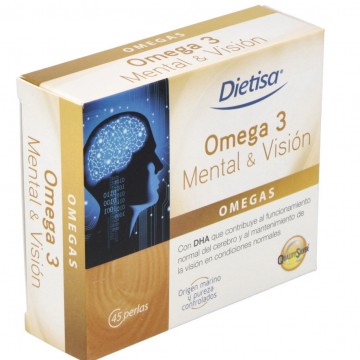 Omega-3 mental y Vision 45 Perlas Dietisa