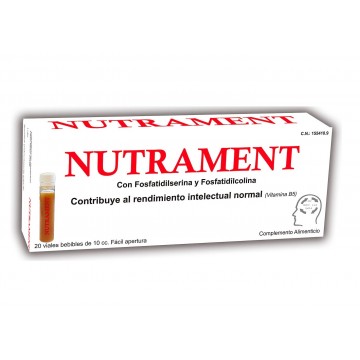 Nutrament 20 Viales Glower