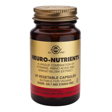 Neuro Nutrientes Vegan 30caps Solgar