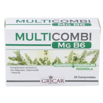 Multicombi Magnesio+Vitamina B6 30comp Gricar