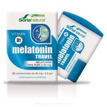 Melatonina Travel 50Mg 90comp Soria Natural