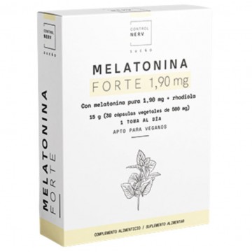 Melatonina Forte 1.9 Mg Vegan 30caps Herbora