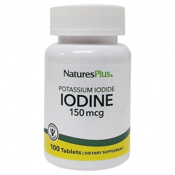 Iodine Yoduro Potasico 100comp Nature's Plus