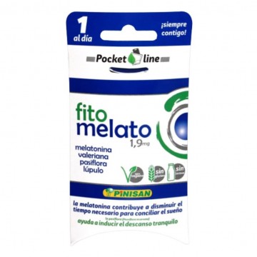 Fitomelato Pocketline SinGluten Vegan 10caps Pinisan