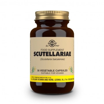 Escutelaria 520Mg SinGluten Vegan 50caps Solgar