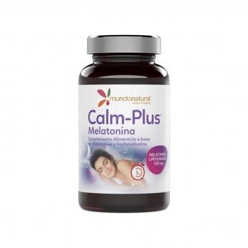 Calm Plus Melatonina 30caps Mundonatural