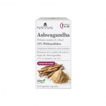 Ashwaganda Vegan 40caps Natysal