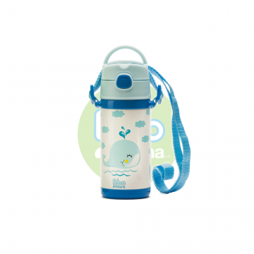 BOTELLA BBO TERMO INFANTIL 320ML AZUL IRISANA