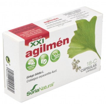 Agilmen 18C Ginkgo Complex 30caps Soria Natural