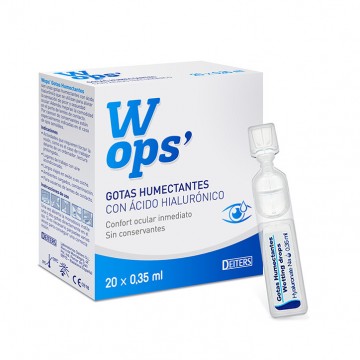 Gotas Humectantes Wops Monodosis 20 dosisx0.35ml Deiters