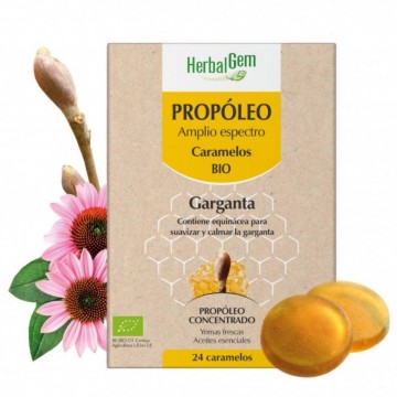 Propoleo Amplio Espectro Garganta 24caramelos Herbalgem