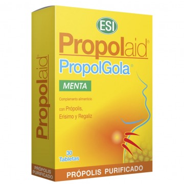 Propolaid Propolgola Menta SinGluten 30comp Trepat-Diet-Esi