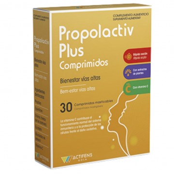 Propolactiv Plus SinGluten 30comp Actifens Herbora