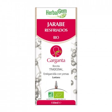 Jarabe Resfriados Garganta Bio 150ml Herbalgem