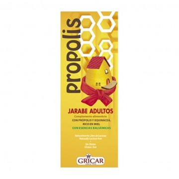 Jarabe Propolis con Equinacea SinGluten 200ml Gricar