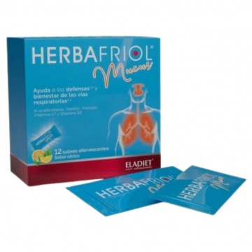 Herbafriol Mucus 12 sticks efervescentes Eladiet