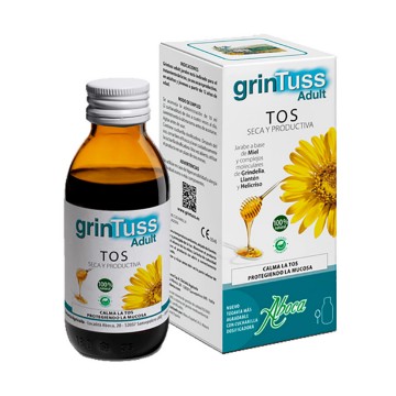 Grintuss Jarabe Tos Adultos SinGluten 180ml Aboca