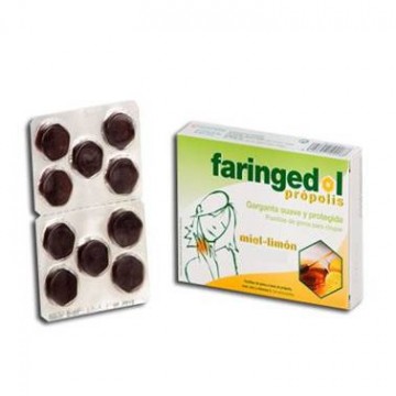 Faringedol Propoleo Miel y Limon 10past Diafarm