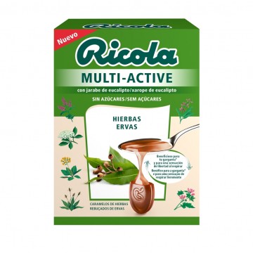 Caramelos de Hierbas Multi-Active SinAzucar 51g Ricola