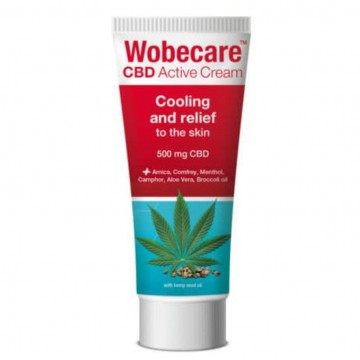 Wobecare CBD Active Cream 100ml Wobenzym